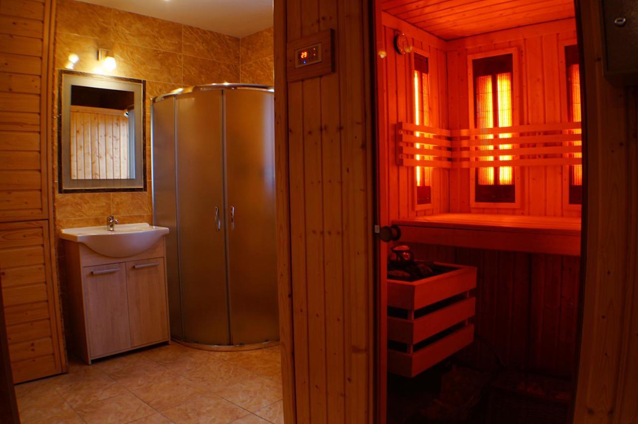 Pod Klonem Z Balia I Sauna Lubawka Kültér fotó