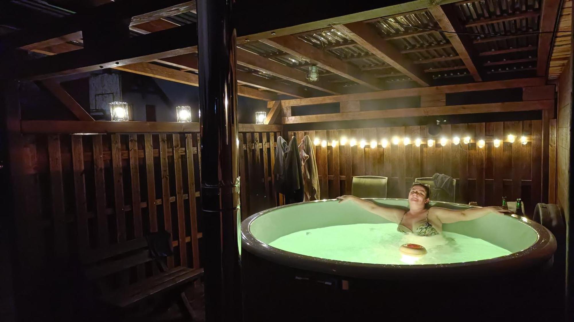 Pod Klonem Z Balia I Sauna Lubawka Kültér fotó
